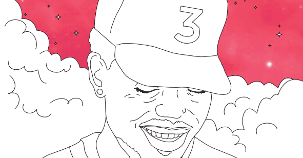 Chance the rappers coloring book lyrics are now in a real and free coloring book the fader