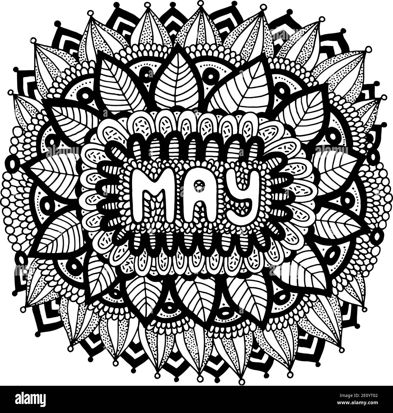 Adult coloring sheet stock vector images