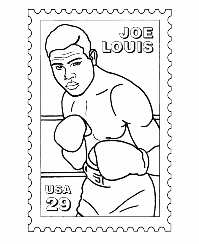 Bluebonkers postage stamp coloring pages