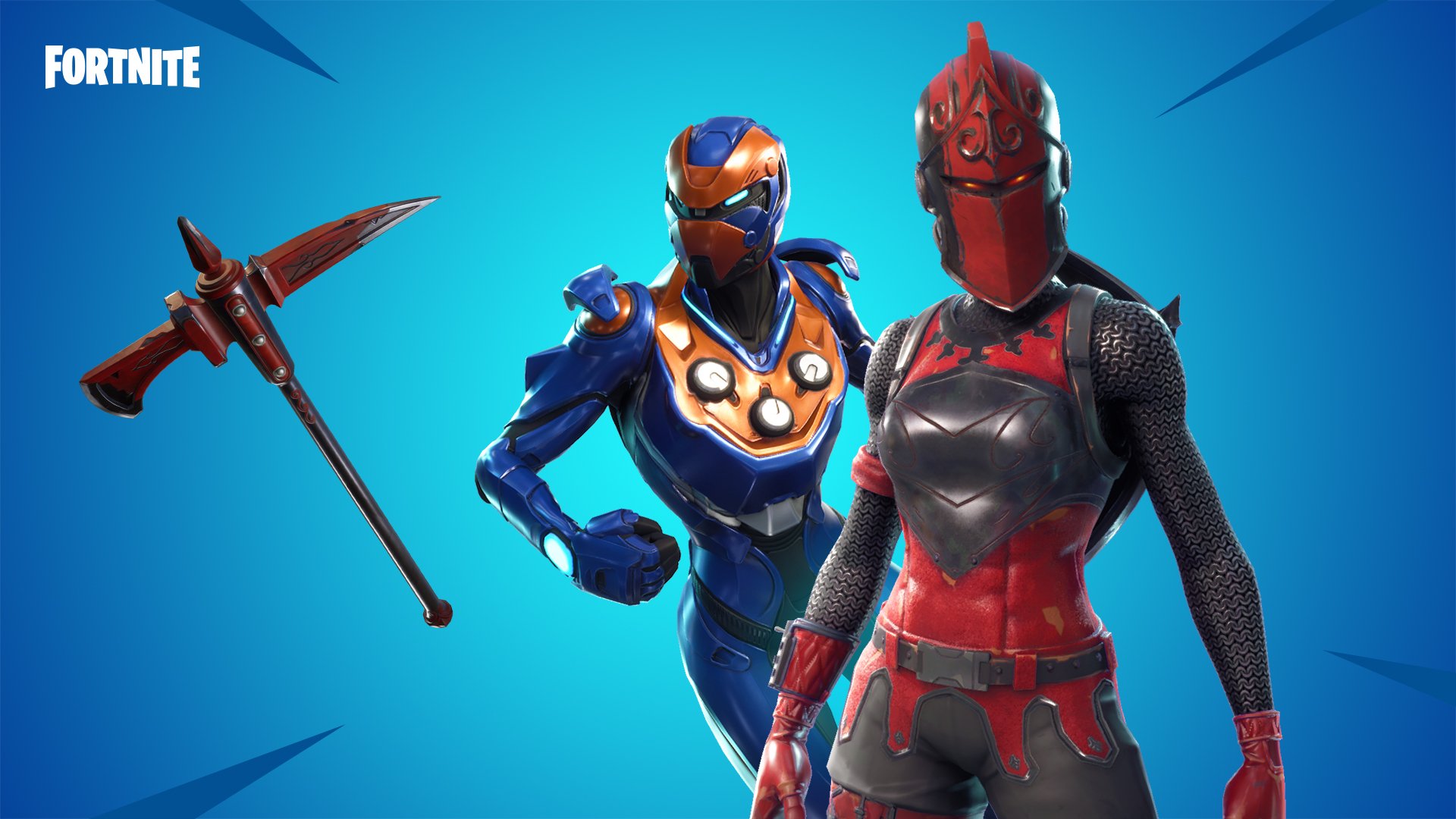 Fortnite on fight for honor with the red knight and new criterion outfit available in the item shop now httpstcoilyavxliw