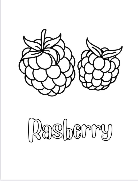 Preschool coloring pages fruit simple and unique worksheets