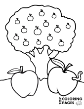 Fruit coloring pages sheets ð