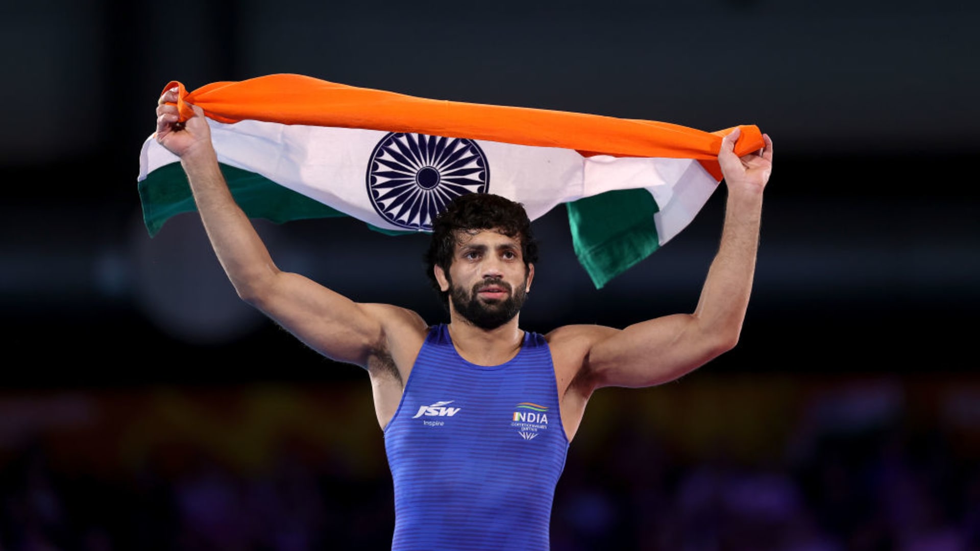 Ravi dahiya wins gold medal in wrestling at monwealth games
