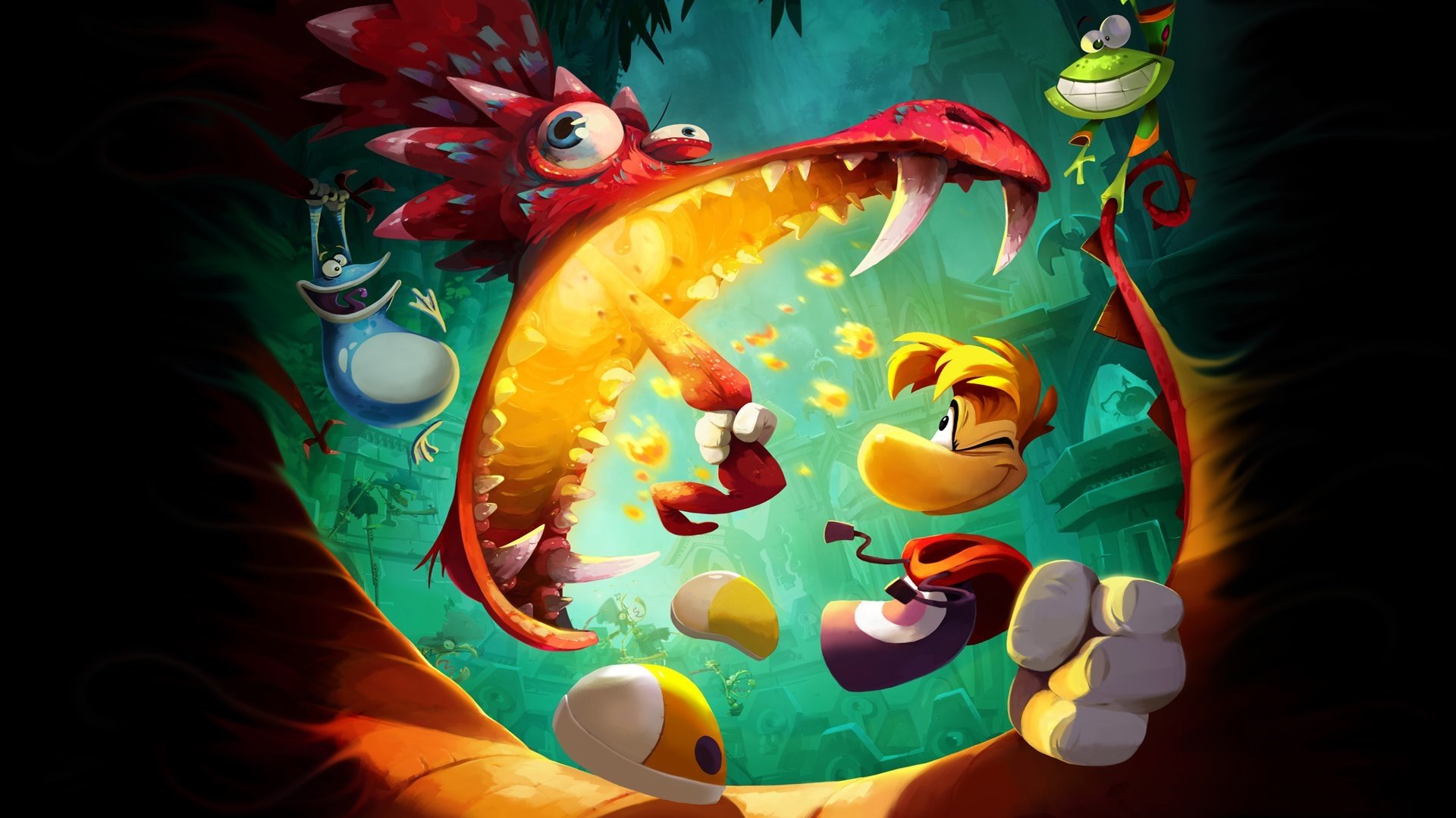Rayman legends hd papers and backgrounds