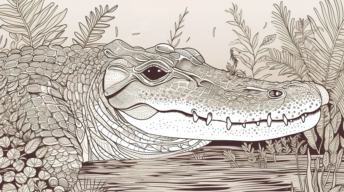 Crocodile colouring picture background images hd pictures and wallpaper for free download