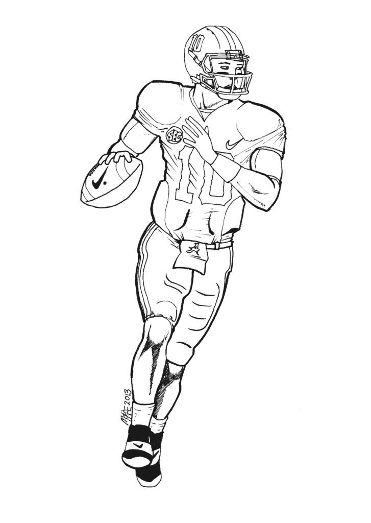 Football coloring pages sports coloring pages coloring pages