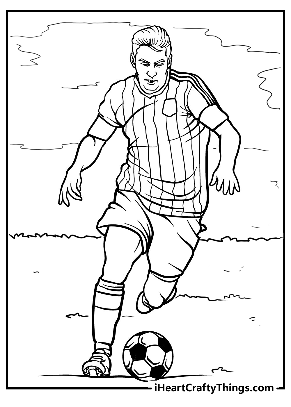Football coloring pages free printables