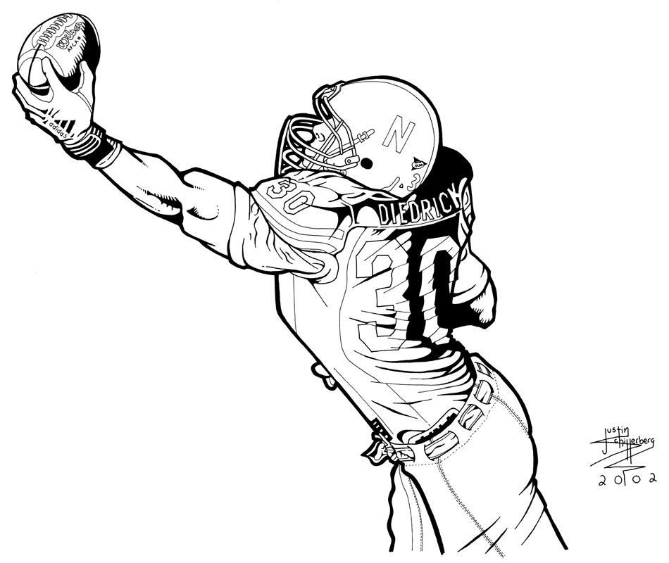 Husker football coloring pages football coloring pages husker football coloring pages