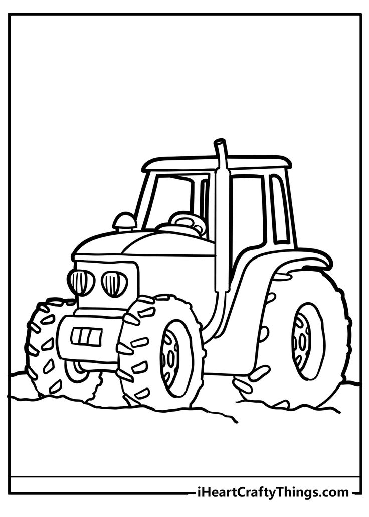Tractor coloring pages tractor coloring pages tractors tractor pictures