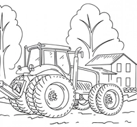 Ðï printable tractor coloring pages for free