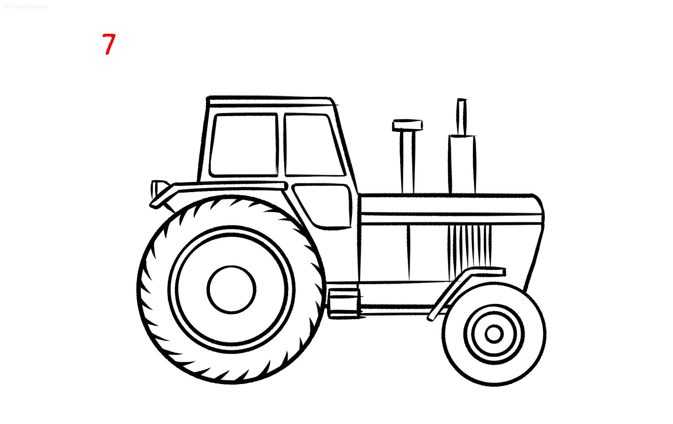 Tractors coloring pages free printable tractor coloring sheets