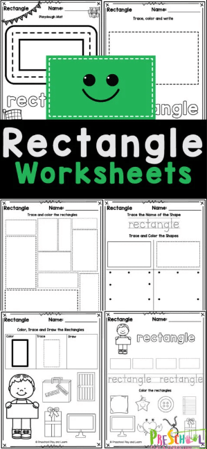 Rectangle shape pages free homeschool deals
