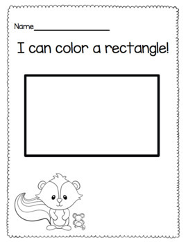 Preschool coloring pages