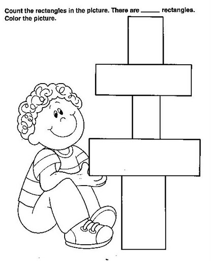 Preschoolrectangleworksheetstraceandcolor crafts and worksheets for preschooltoddler and kindergarten