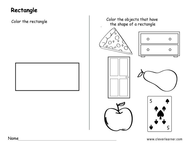 Rectangle shape activity shapes activities shape worksheets for preschool preschool worksheets