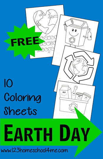 Ð free printable earth day coloring pages for kids