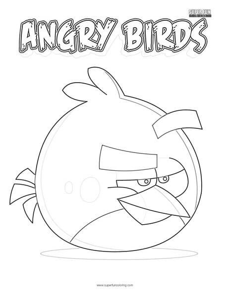 Red bird angry birds