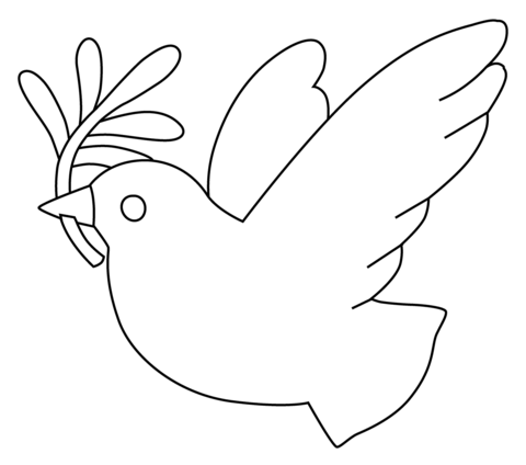 Dove emoji coloring page free printable coloring pages