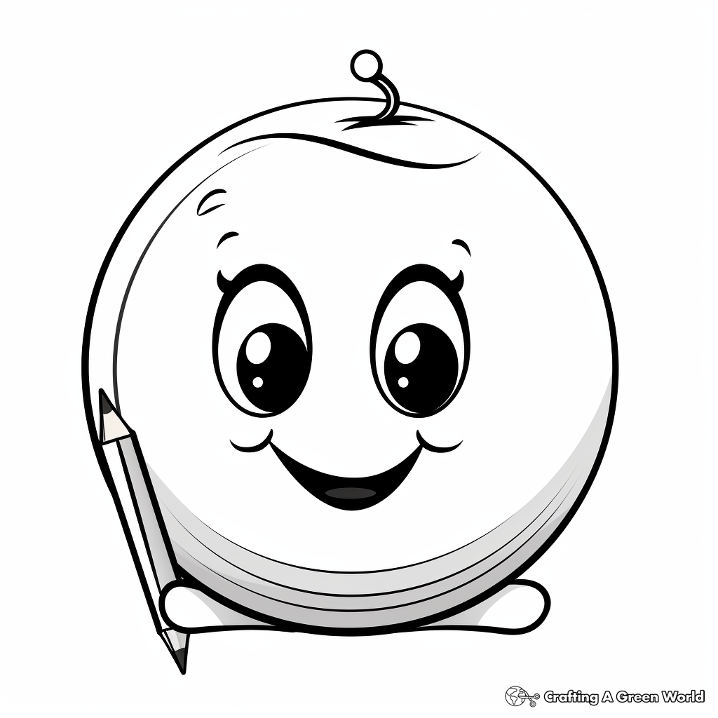 Sphere coloring pages