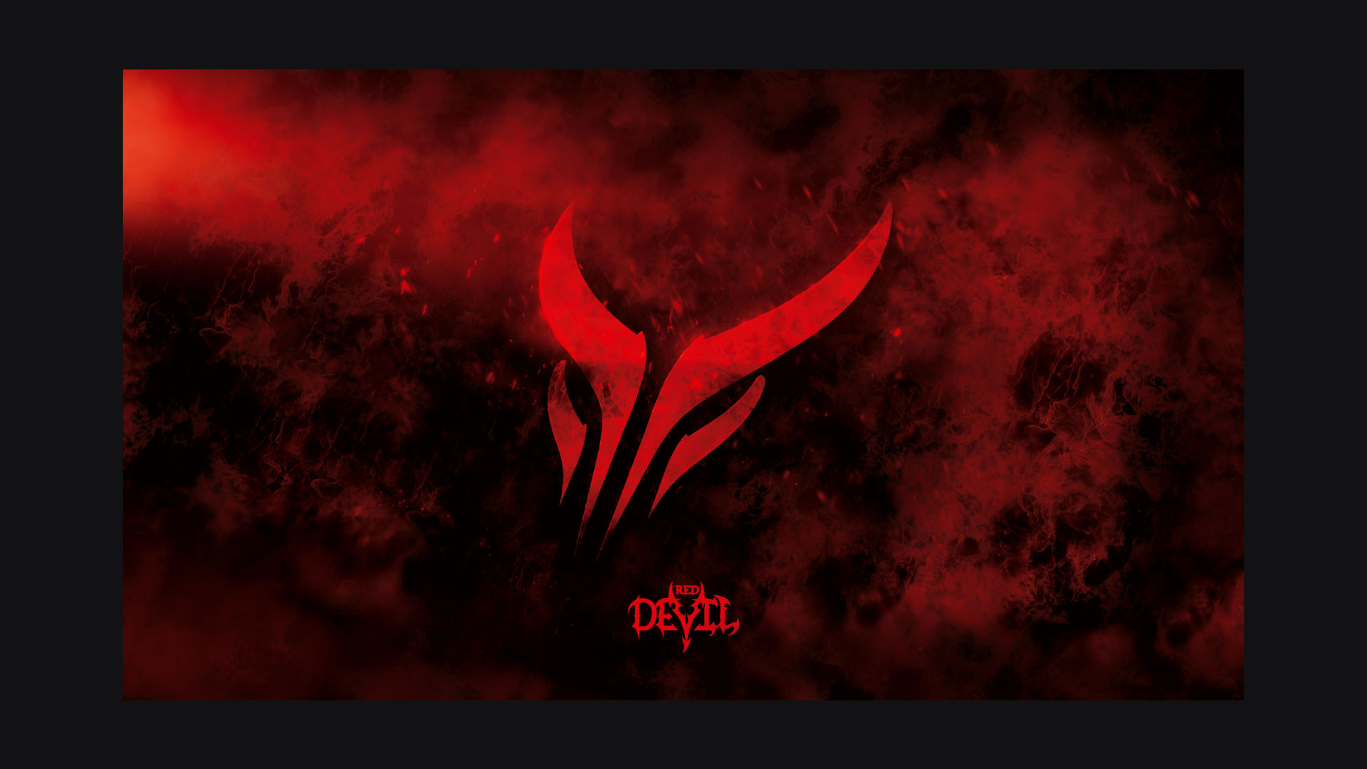 Powercolor red devil new symbol design ui and artworks on