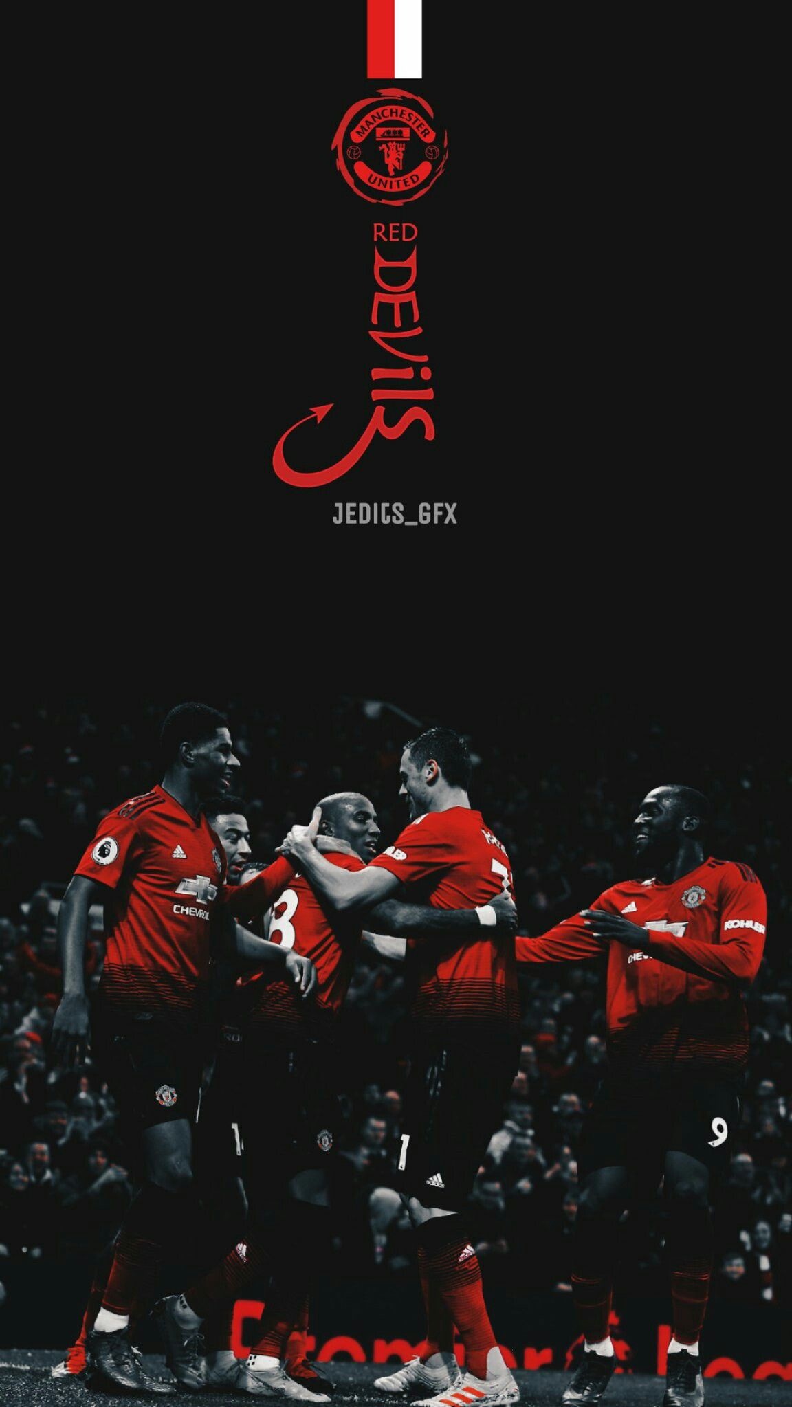 The red devils pemain sepak bola olahraga sepak bola