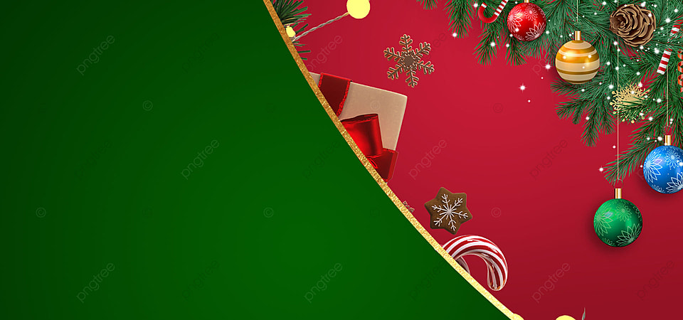 Fashion creative christmas red green background christmas creativity promotion background image for free download