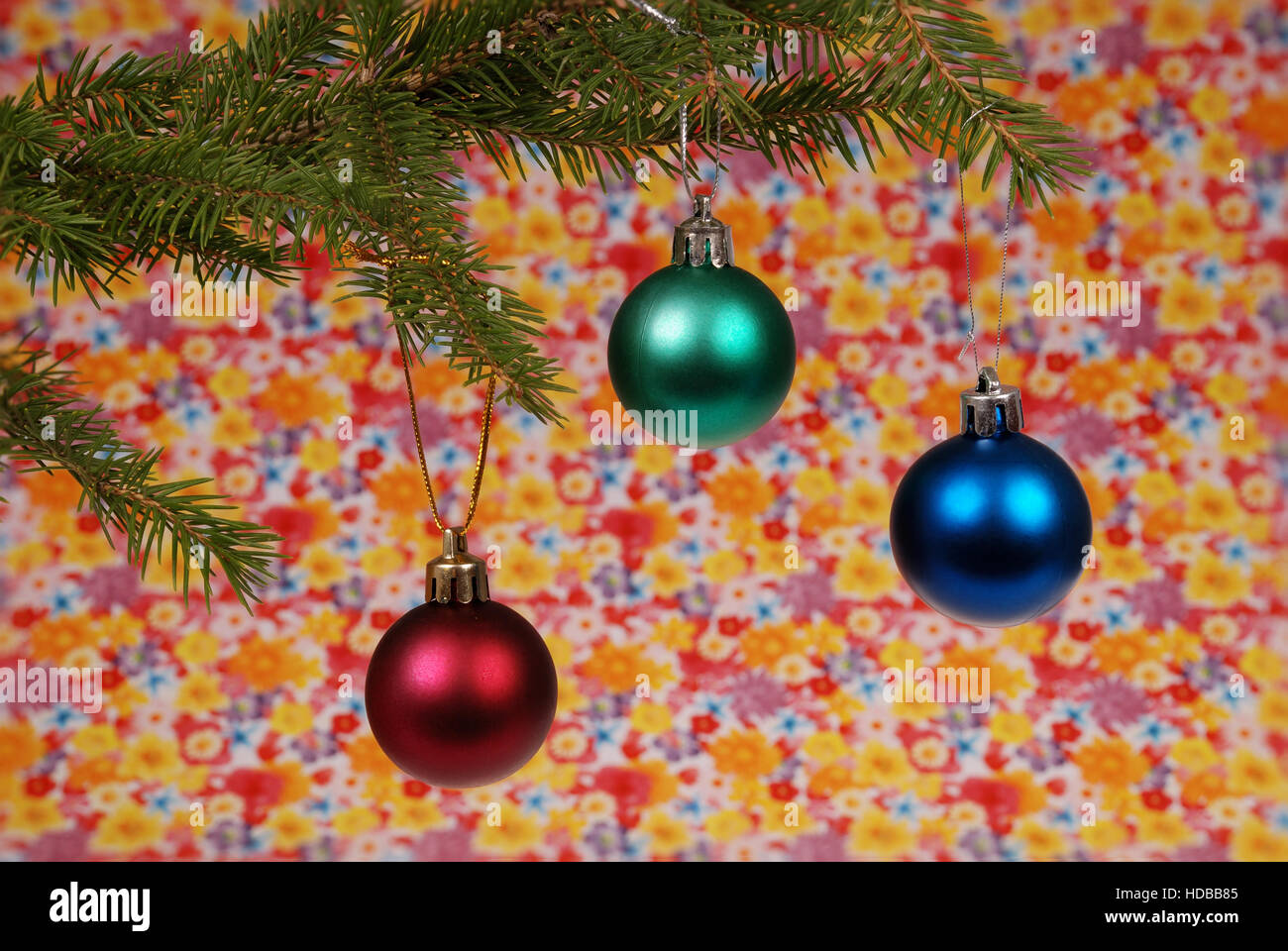 Green christmas tree outfit christmas toys red green blue wallpaper background stock photo