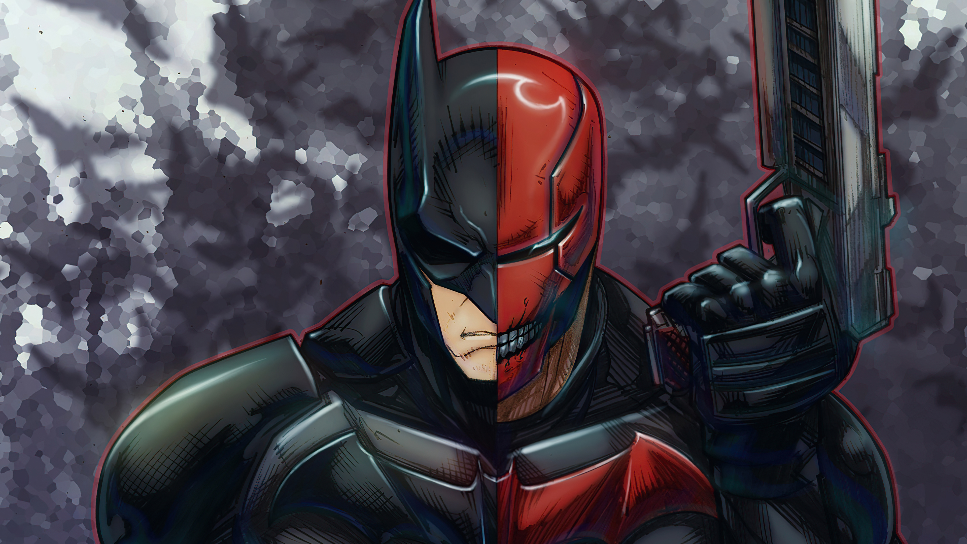 Batman red hood superheroes hd k artist artwork digital art deviantart