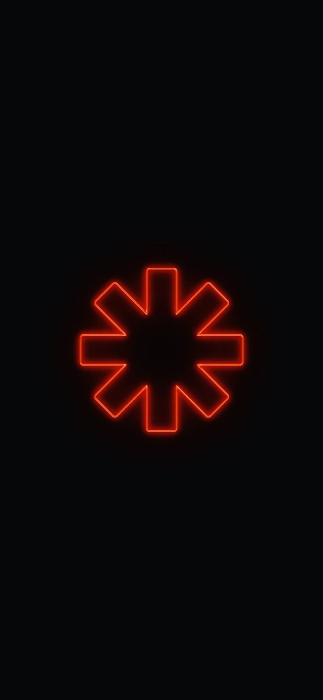 Created a wallpaper for my phone rredhotchilipeppers