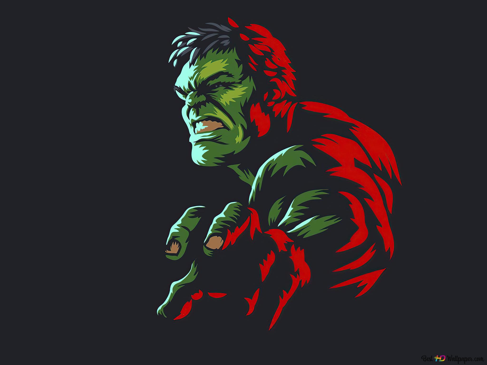 Hulk turning into red hulk k wallpaper download