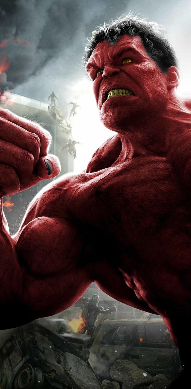 Red hulk wallpaper by mrcreativeworld