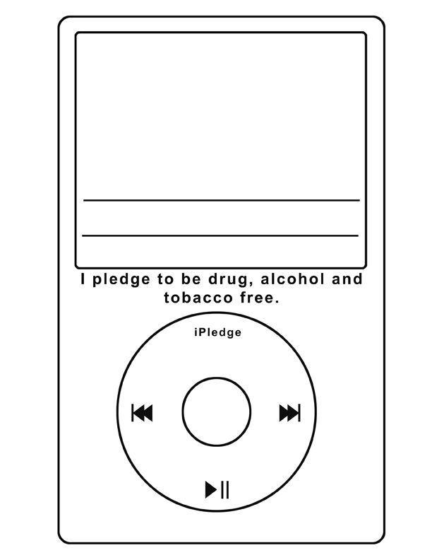 Red ribbon week red ribbon coloring pages