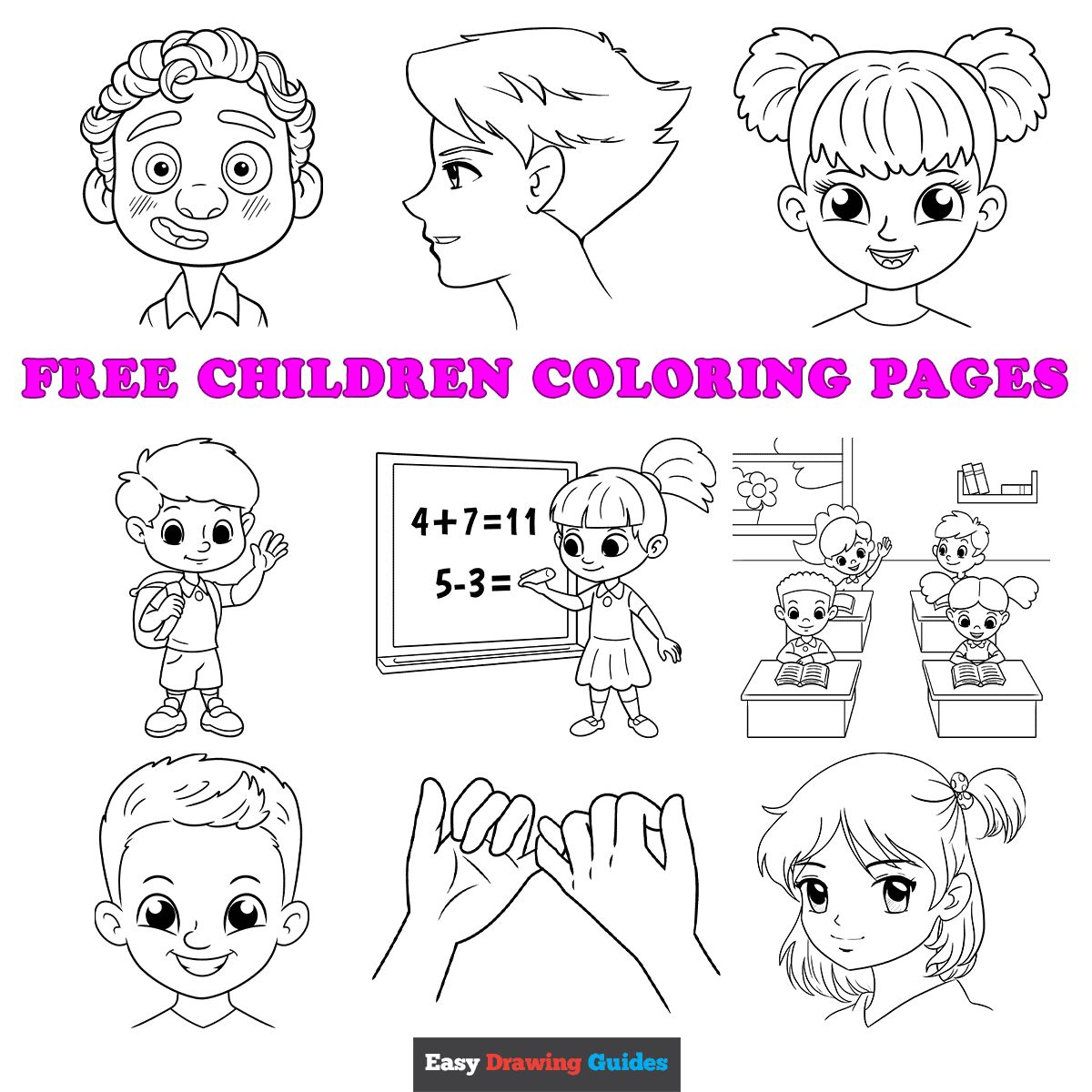 Free printable children coloring pages for kids