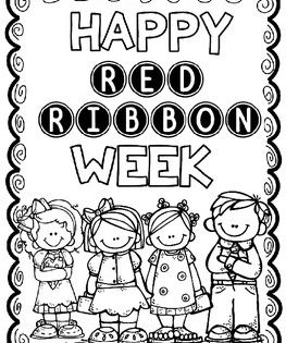 Red ribbon week red ribbon week red ribbon ribbon