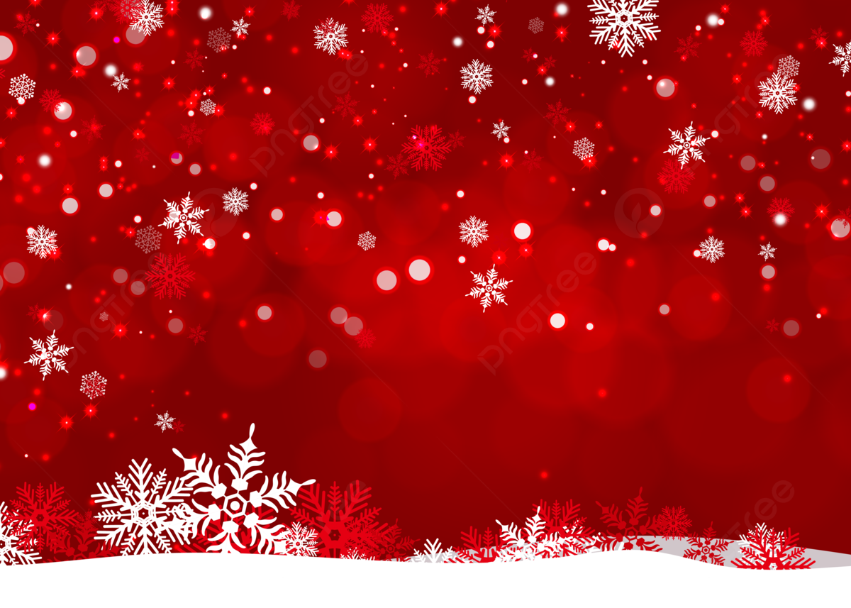 Red christmas snowflake background christmas background snowflake background image for free download
