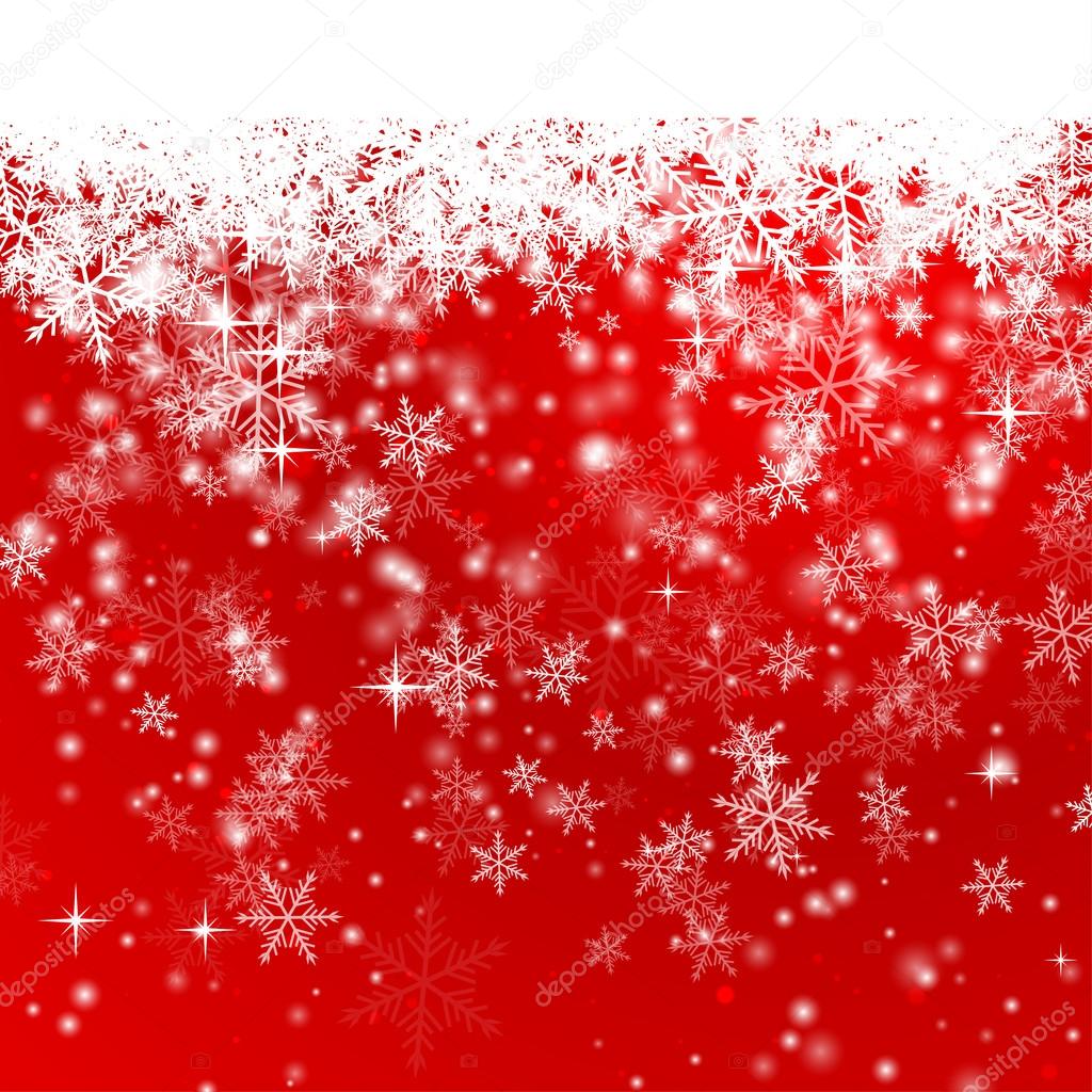 Illustration of red snowflake background stock vector image by robisklp