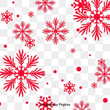 Red snowflake png vector psd and clipart with transparent background for free download