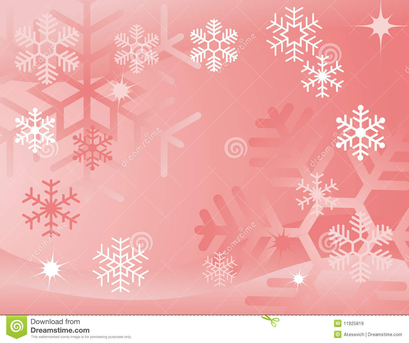 Red snowflake background stock vector illustration of celebration