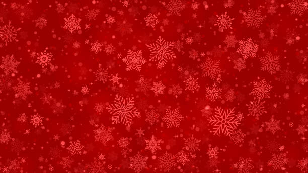 Christmas snowflake background stock illustration
