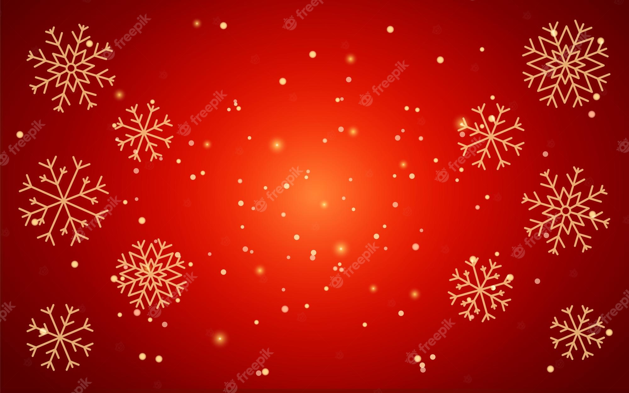 Red snowflake background images