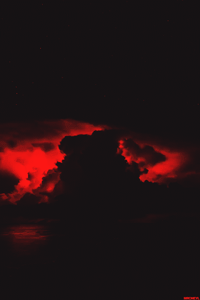 Red storm paisaje de fantasãa fotografãa de naturaleza fotos abstractas