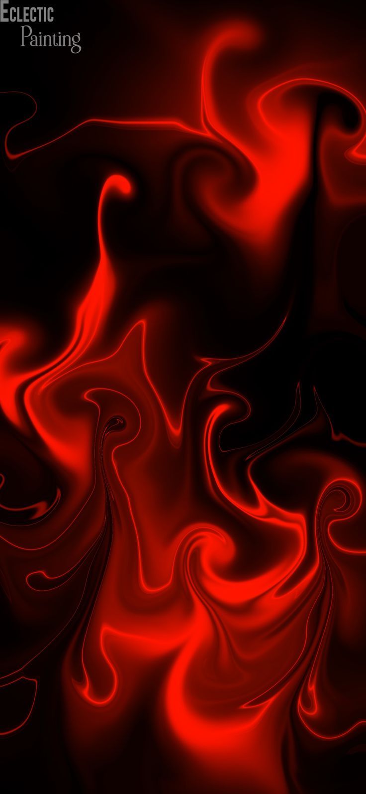 Download free hd iphone wallpaper with abstract soft red tendril swirls free iphone wallpaper eclectic paintings graffiti wallpaper