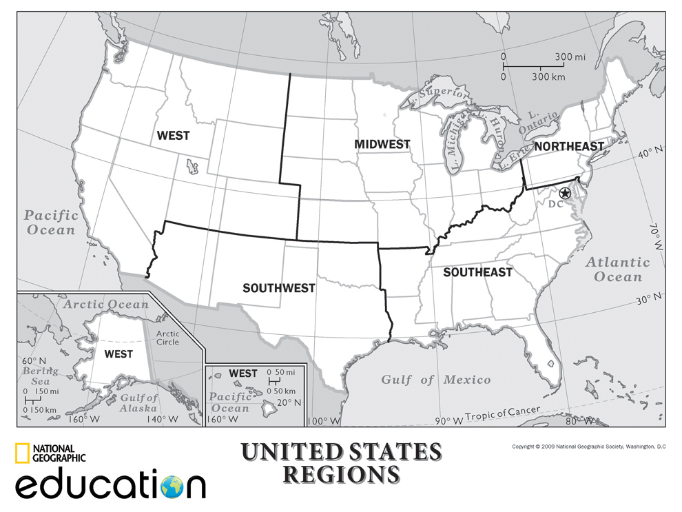 United states regions