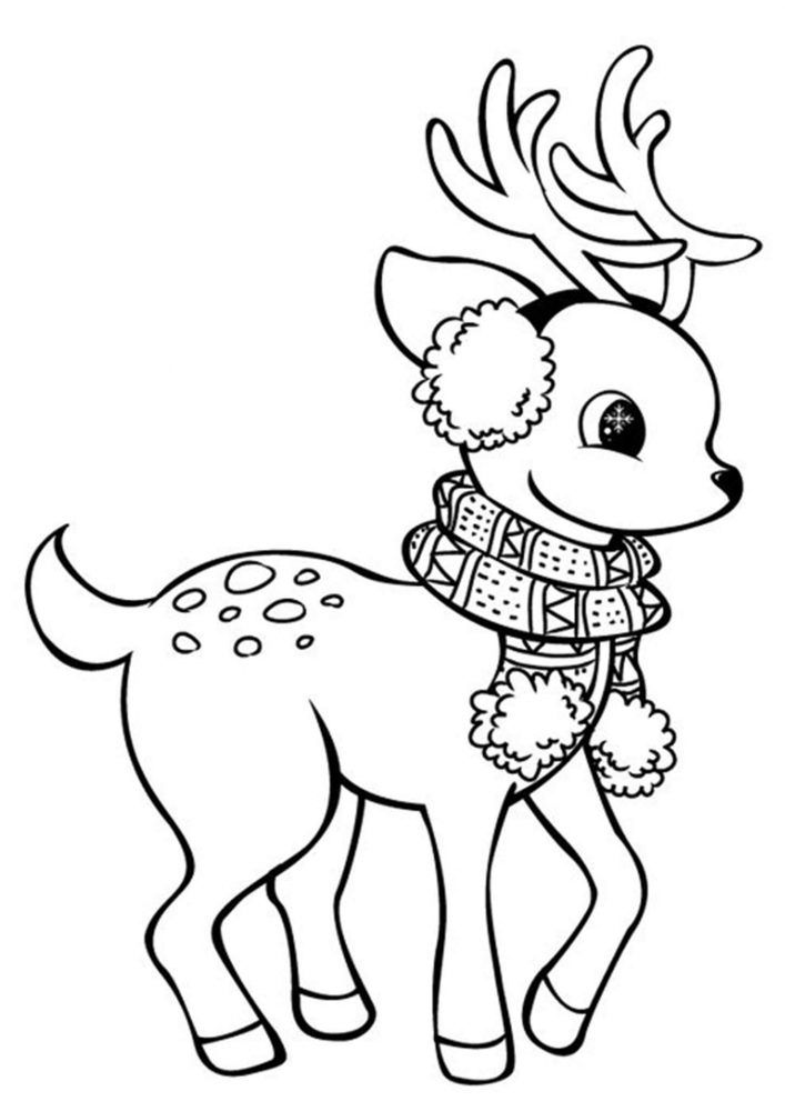 Free printable reindeer coloring pages deer coloring pages christmas drawing christmas coloring sheets