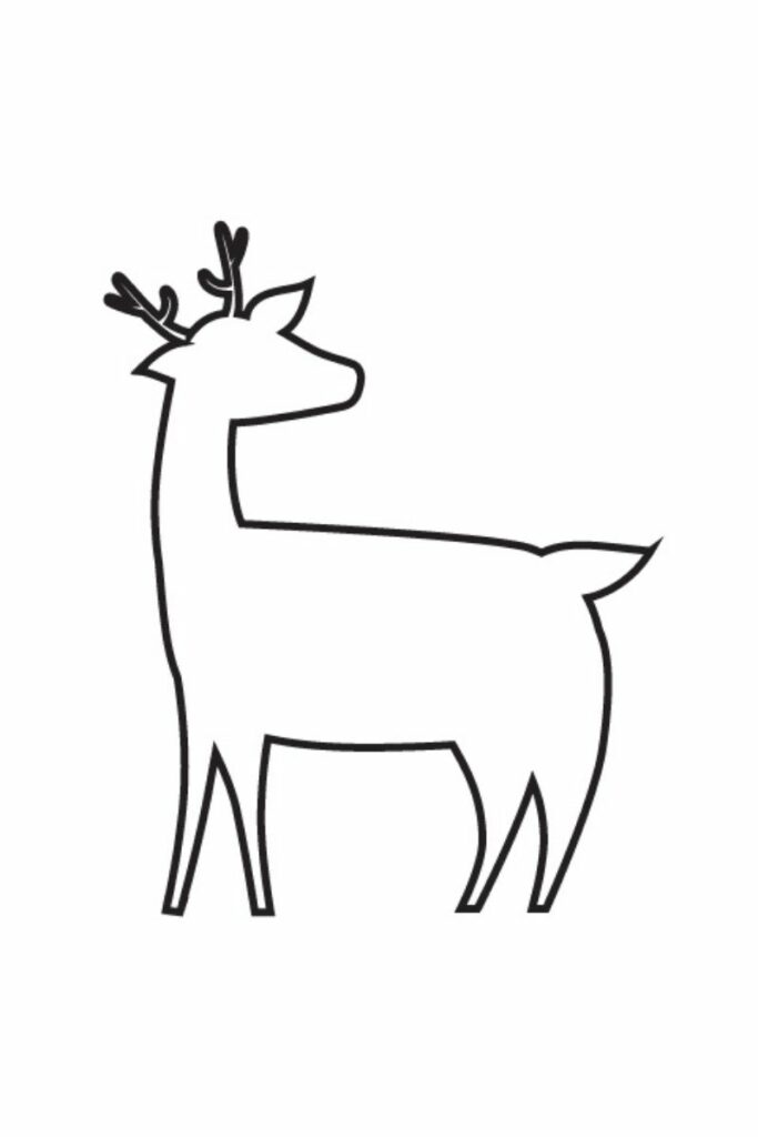 Free reindeer templates journey to sahm