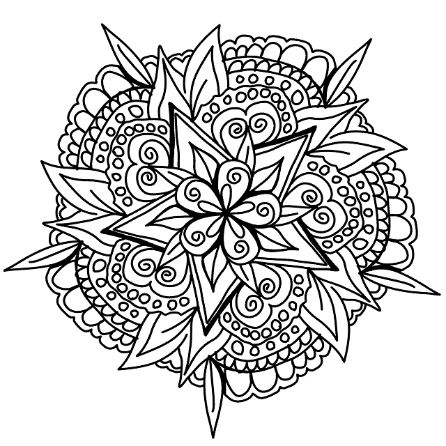 Free adult coloring pages that are not boring printable pages to de