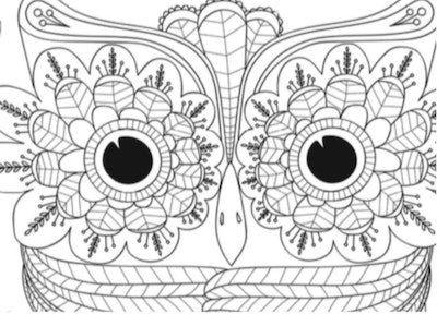 Free calming coloring pages for adults to quiet your rattled nerves