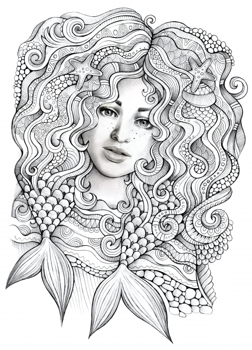 Relax coloring page