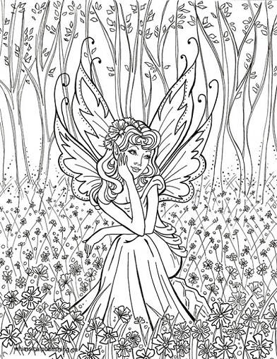 Free calming thoughtful and relaxing adult coloring pages