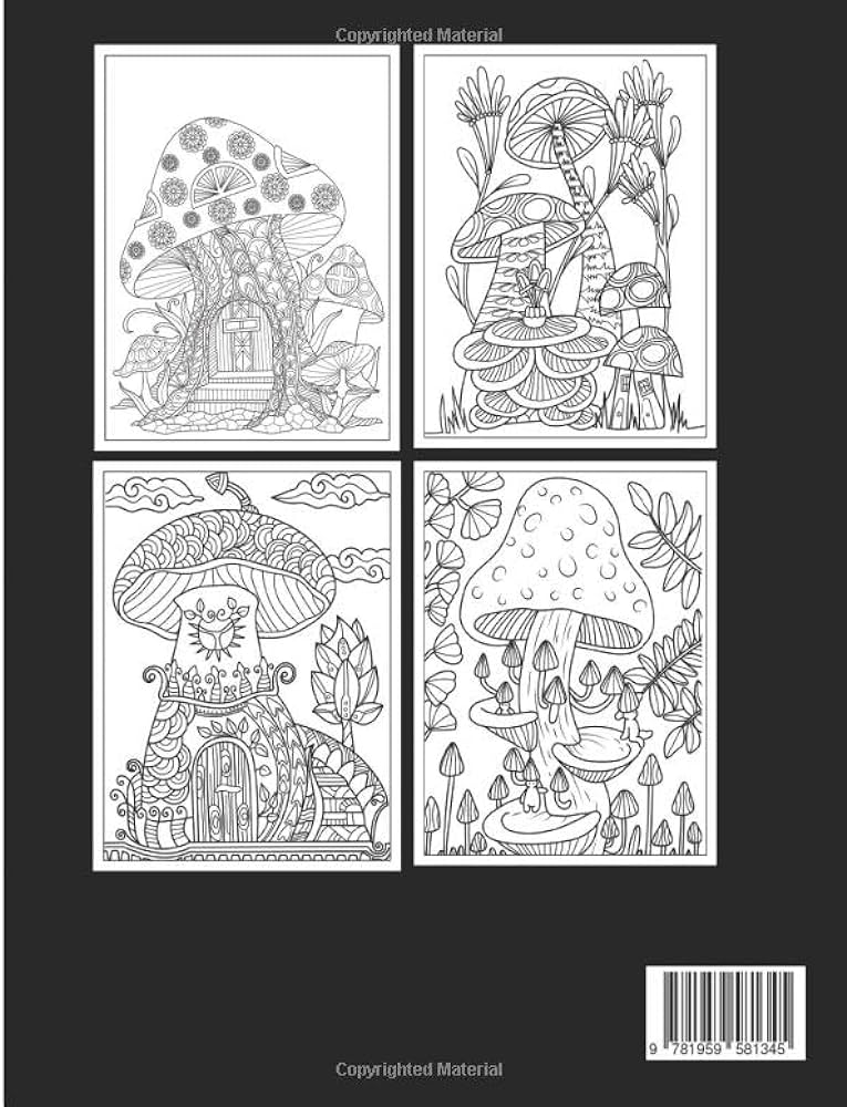 Relaxing adult coloring book for women stocking stuffers adults coloring book with stress relieving designs animals mushroom landscape house birds flowers for anxiety relief and relaxation kay stocking stuffers